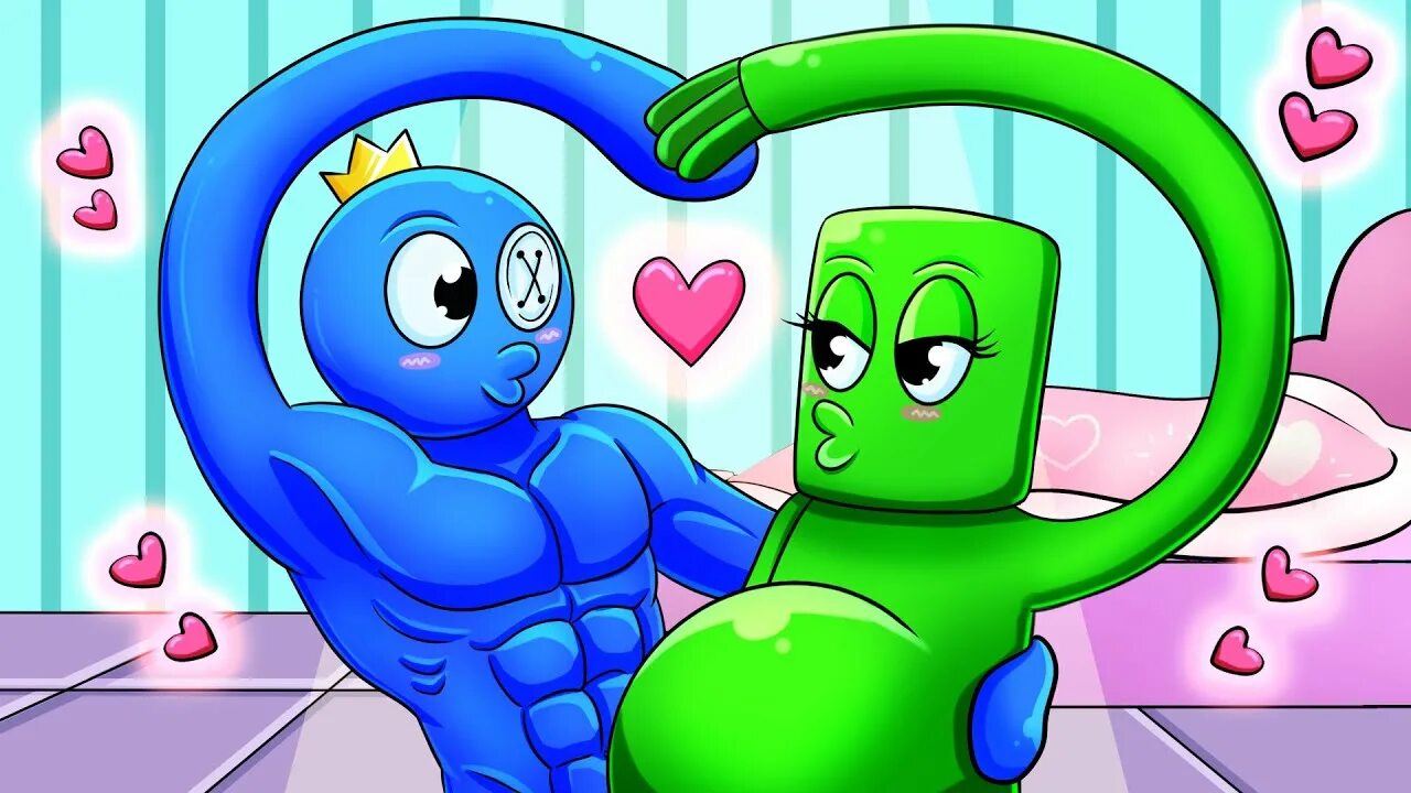 Rainbow friends green. Радужные друзья Грин и Блу. Blue x Green Roblox Rainbow friends. Блю и Грин шип радужные друзья. Rainbow friends Roblox Green.