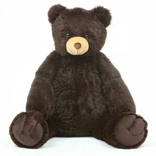 A brown teddy bear