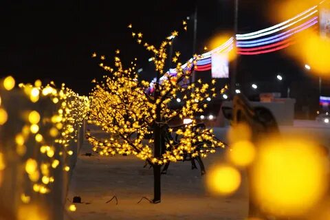 Пливе кача новогодний
