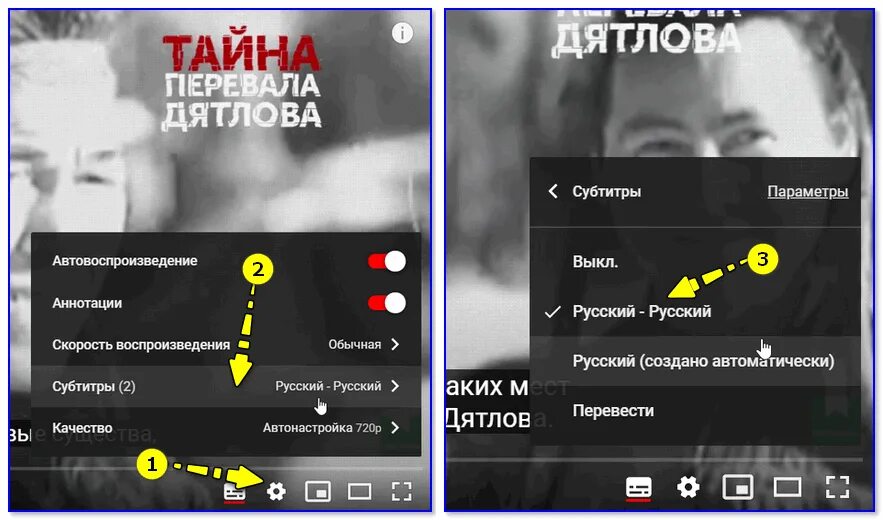 Субтитры на ютуб на телефоне. Как включить субтитры в Яндексе. Как включить русские субтитры на youtube на телефоне. Как включить субтитры.