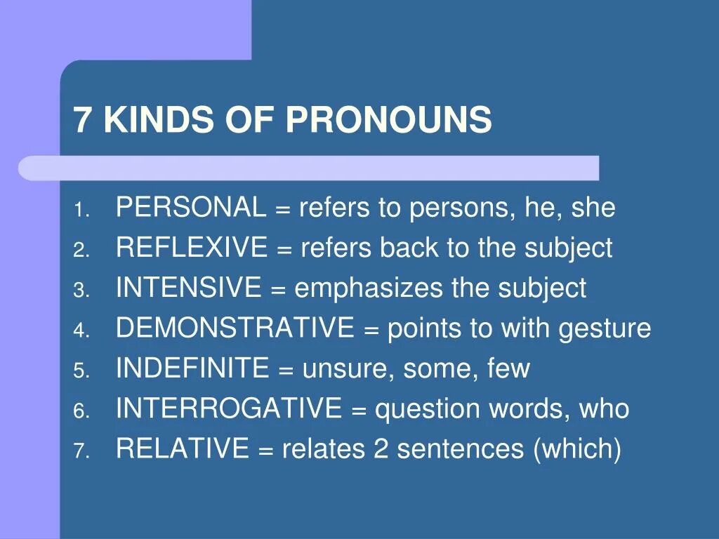 Kinds of pronouns. Местоимения в английском. Classes of pronouns. Types of pronouns in English.