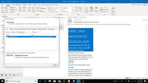 Outlook имя отправителя