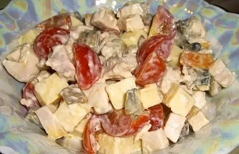Второе с копченой курицей