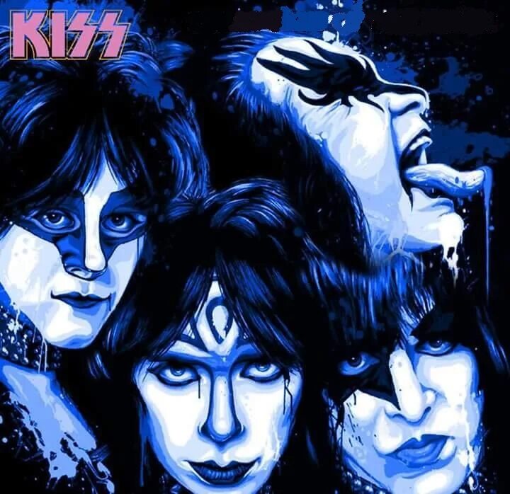 Kiss the night. Kiss 1982. Группа Кисс обложки альбомов. Kiss creatures of the Night. Kiss the Night обложка альбома.