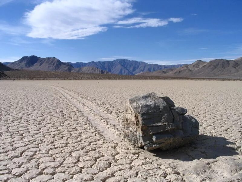Moving rocks