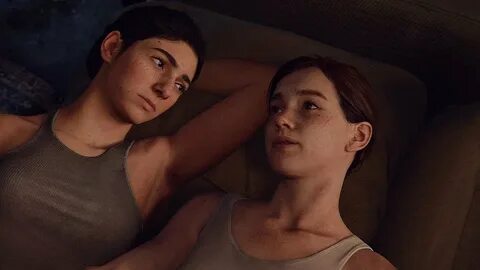 THE LAST OF US PART II Ellie and Dina Love Story - In Chronological Order P...