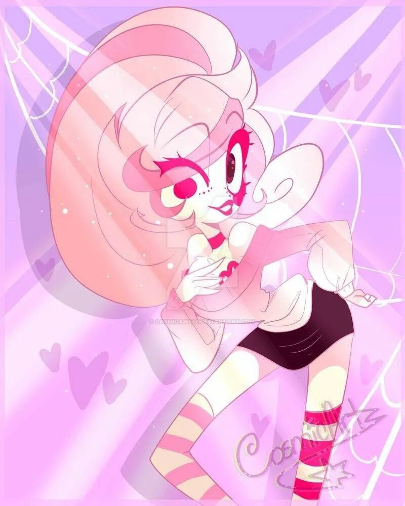 молли отель хазбин. отель хазбин молли и энджел.