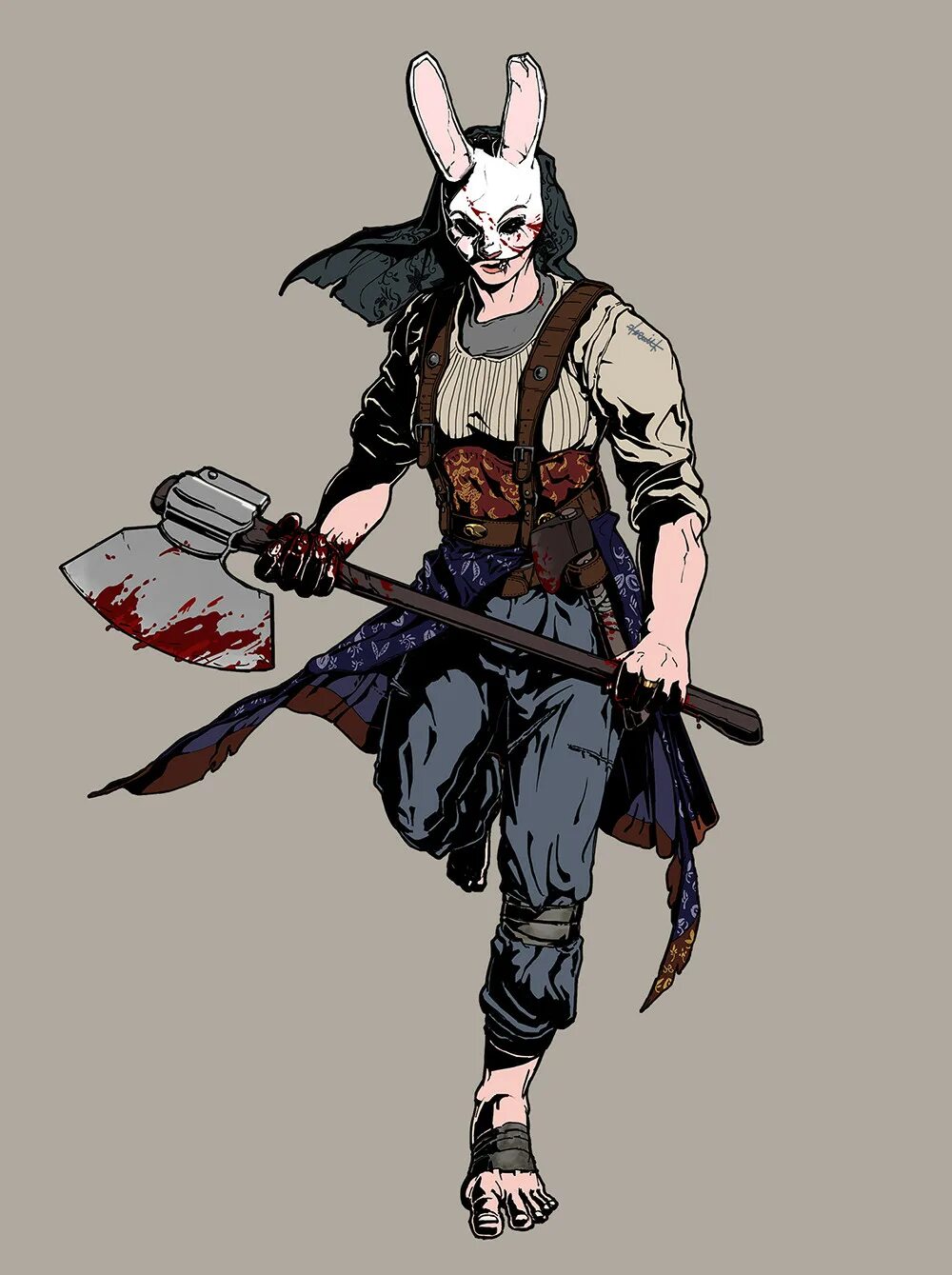 Охотница дбд. Анна охотница dead by daylight.