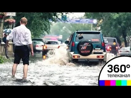 Вследствие сильных дождей
