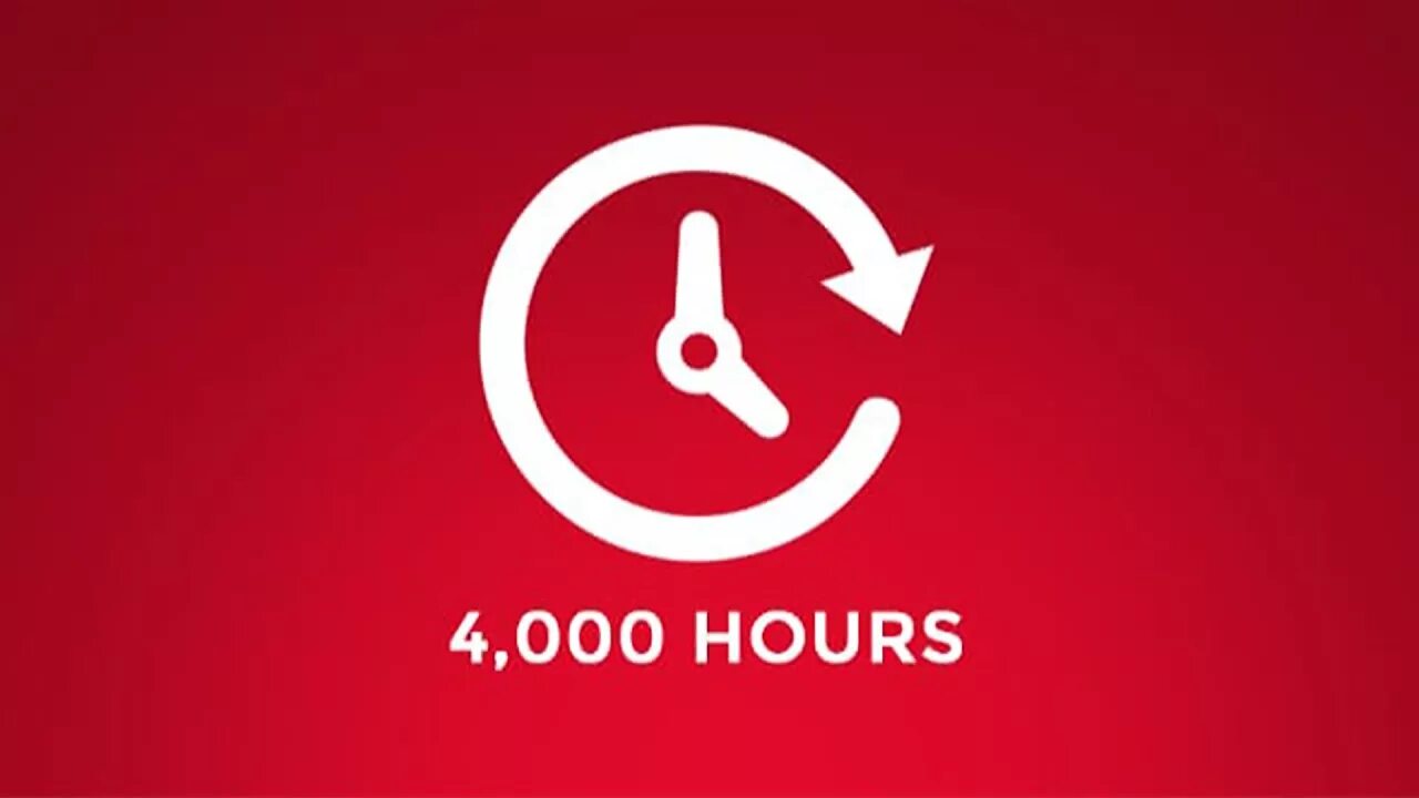 Часов youtube. 4000 hours youtube. часы с ютубом. значок watch on youtube. buy youtube watch hours.