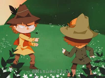 70s Snufkin and 90s Snufkin be like Moomins Amino Amino.