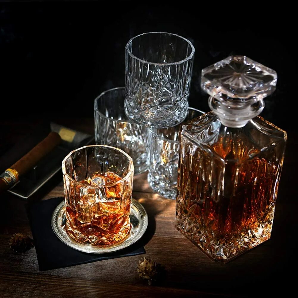 Crystal Bourbon. Whiskey Glass. Minecraft Whiskey.