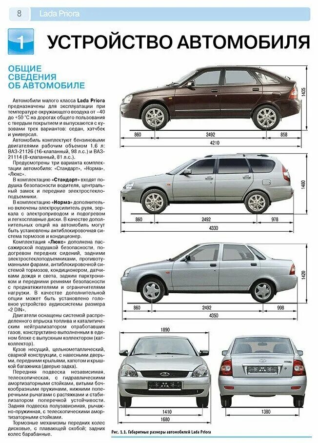 Приора сколько лошадиных. ВАЗ 2170 ширина салона. ВАЗ 217030 габариты. ВАЗ 2170 Приора седан габариты кузова.