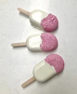Муссовые эскимо на палочке