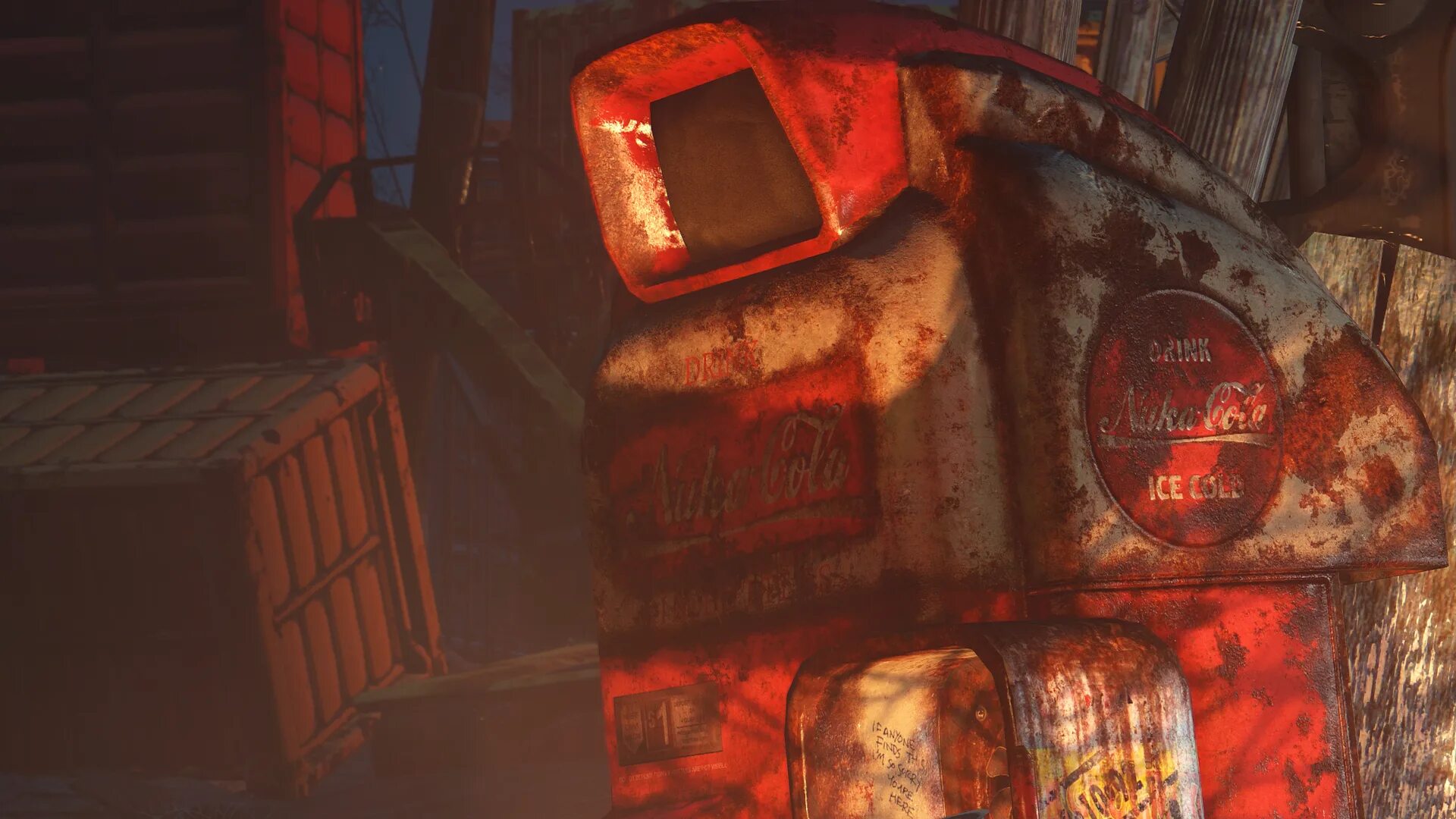 Fallout 4 ini file. Автомат нюкоколы фоллаут 4. автомат ядер колы фоллаут 4. nuka cola автомат fallout 4. нюка кола фоллаут 4.