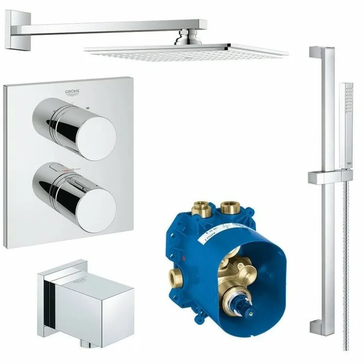 Душа grohe grohtherm. Grohe Grohtherm 3000. Grohe Grohtherm 3000 Cosmopolitan. Grohtherm 3000 для душа. Grohe 19567000.