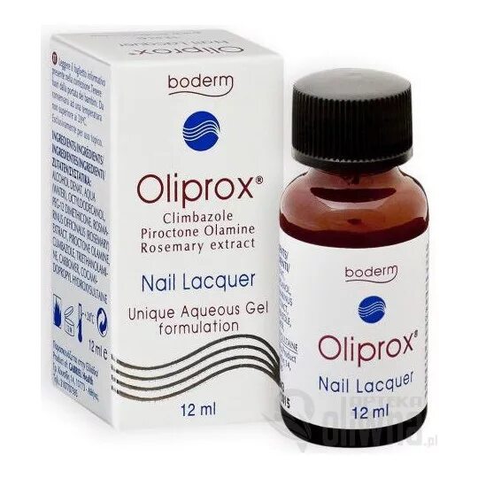 Миколепт лак купить. Противогрибковый лак для ногтей BODERM Oliprox Nail Lacquer. Миколепт. Миколепт раствор. Piroctone Olamine праймер для ногтей противогрибковый.