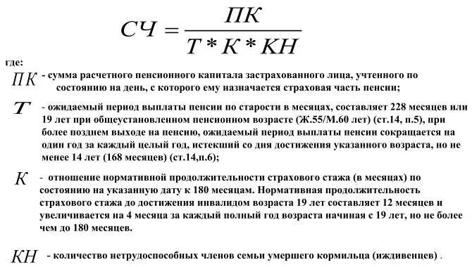 Как рассчитать пенсию по потере. Расчет страховой пенсии по случаю потери кормильца. Формула расчета пенсии по случаю потери кормильца. Страховая пенсия по потере кормильца формула. Как рассчитать размер страховой пенсии по случаю потери кормильца.