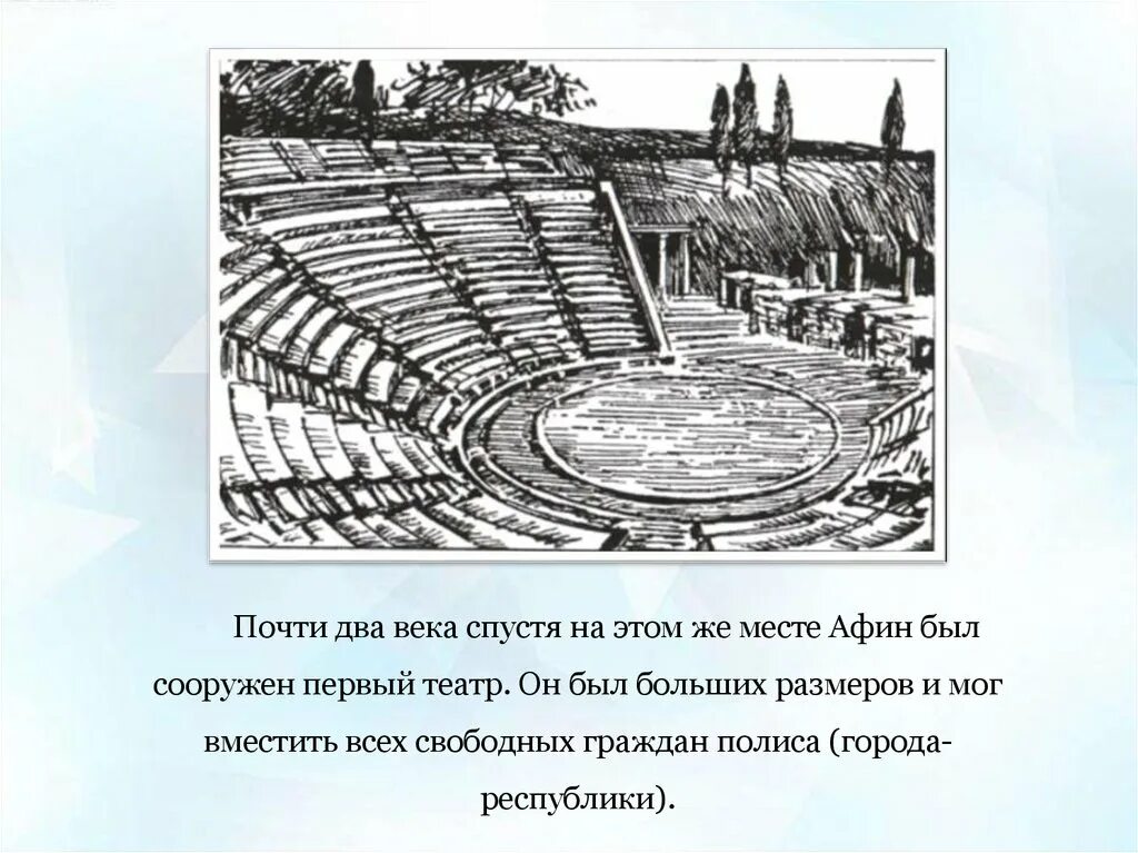 История 5 класс тест в афинском театре. Театр Диониса в Афинах схема. Афинский театр в древней Греции 5 класс. Древнегреческий театр Греция 5 класс. Театр Диониса в древней Греции.