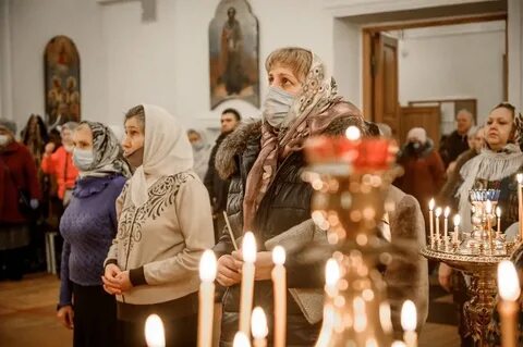 19 января служба в церкви