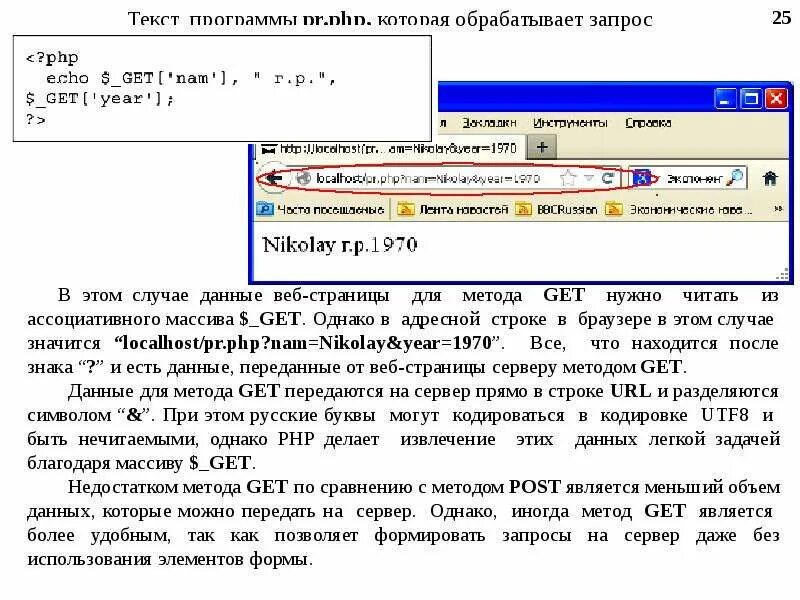 Как передать get запрос. Строка get запроса. Программа обработки запроса. Текст программы. Запросы php.