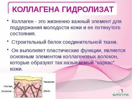 Коллаген роль в организме