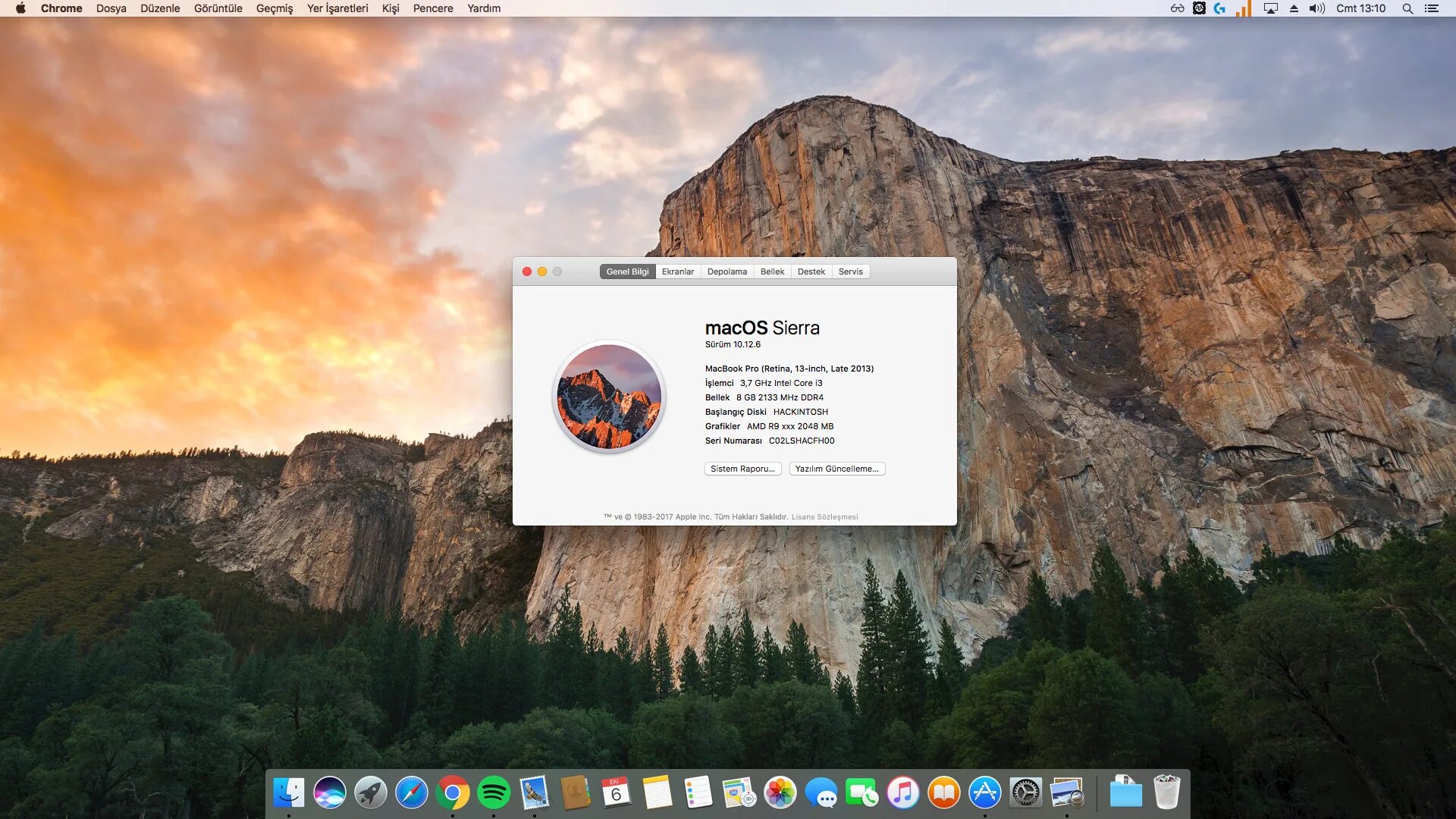 Как узнать версию mac