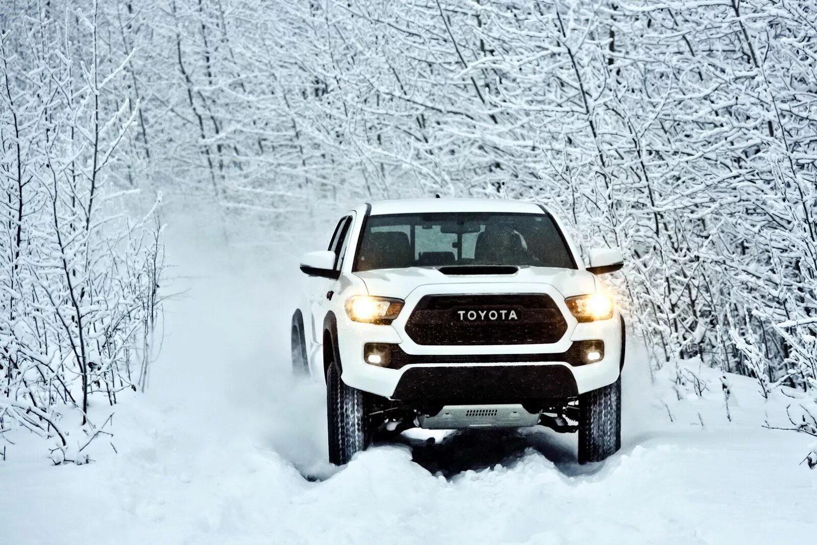 Внедорожник зимой. Toyota Tacoma Winter. Тойота джип зима 86. Внедорожник белый зимний. Белый внедорожник на снегу.