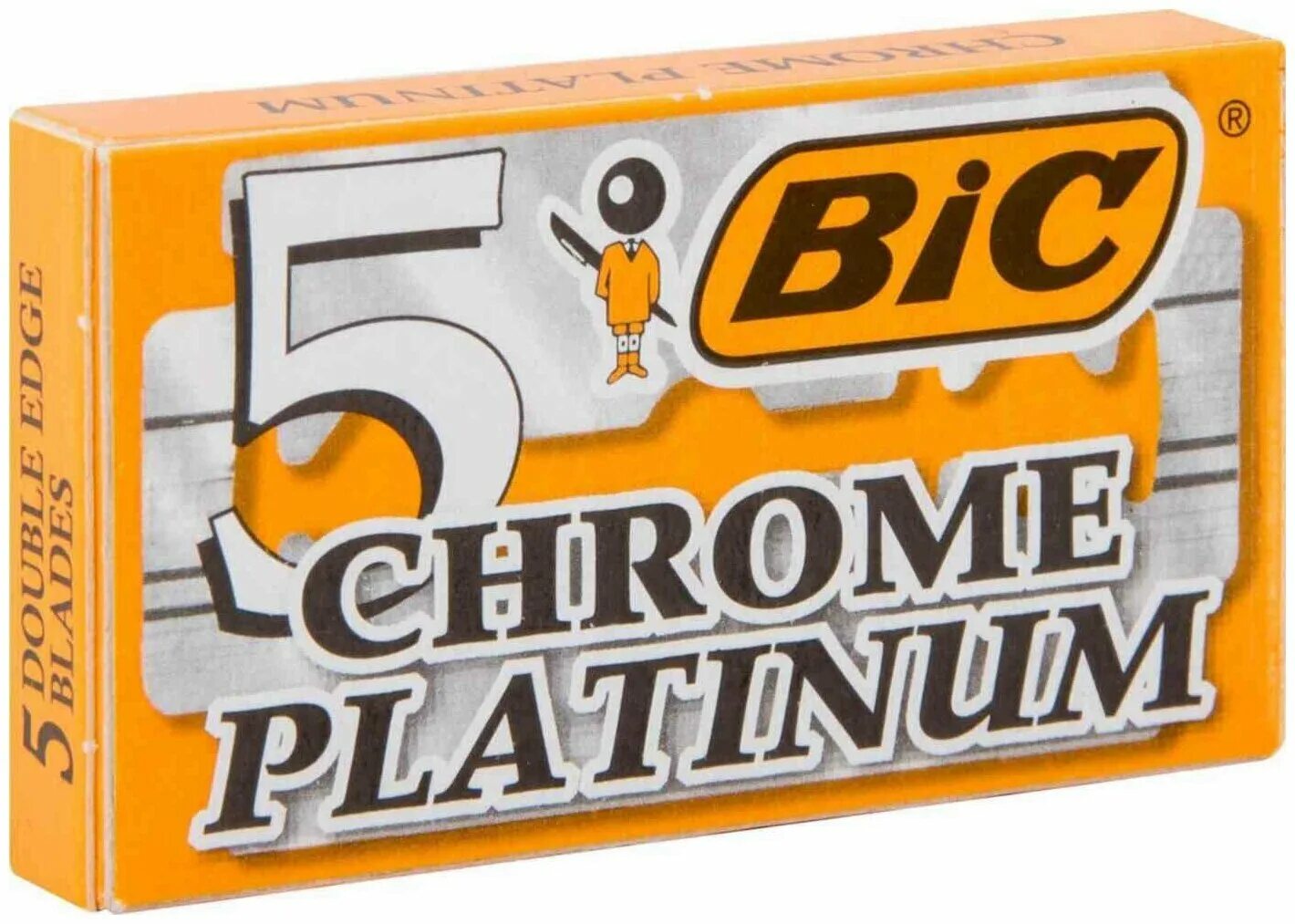 Лезвия BIC Chrome Platinum 100 шт. BIC Chrome Platinum 5шт. БИК лезвия платина по 5 шт *20*4800. Лезвия BIC двусторонние 5шт.