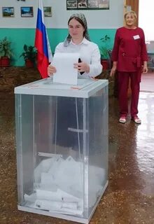 Избиратели активно голосовать