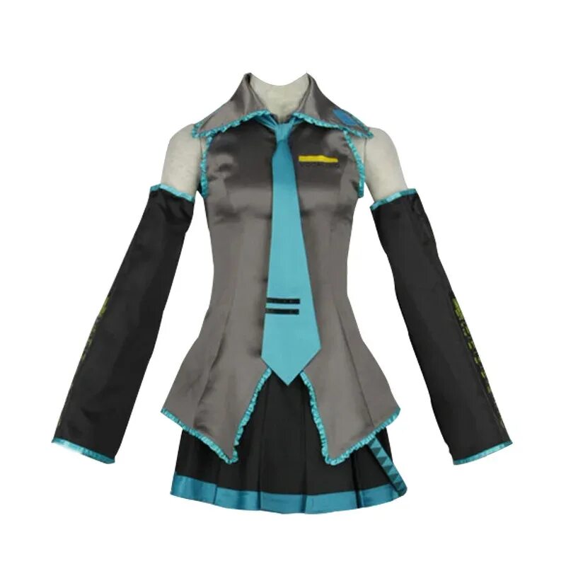 Костюм хатсуне мику. Косплеер Мику. Hatsune Miku Cosplay outfit. Мику Хатсуне Наряды.