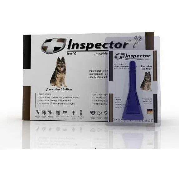 Капли на холку от ушного клеща. Inspector quadro с 4-10 кг капли от внешних и внутренних паразитов для собак. капли от блох клещей и глистов на холку для собак inspector до 4 кг. инспектор quadro капли на холку дсобак 25-40 кг 1 пипетка. инспектор квадро для собак капли 1-4 кг пипетка.