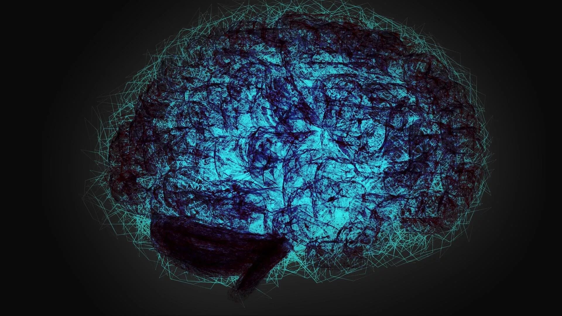 Мозг абстракция. Мозг человека арт. Мозг на черном фоне. Мозг темный. Brain effect