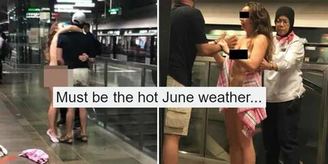 Woman Strips At Pioneer MRT Station; 5 Other Times Nude People Have Walked Our S