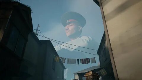 Giant policeman
