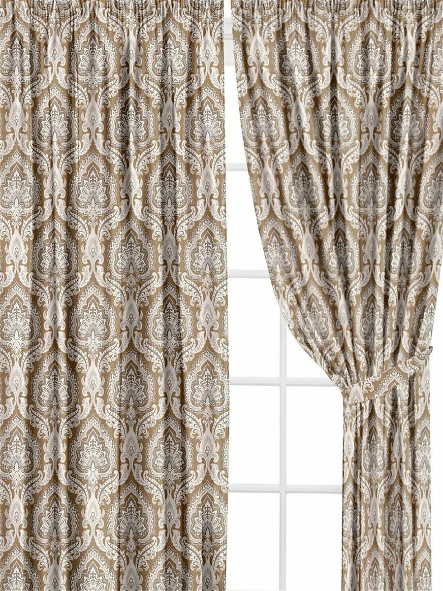 Комплект штор Madison 240x270 Комплект штор Madison кофейный 240*270: отзывы, це
