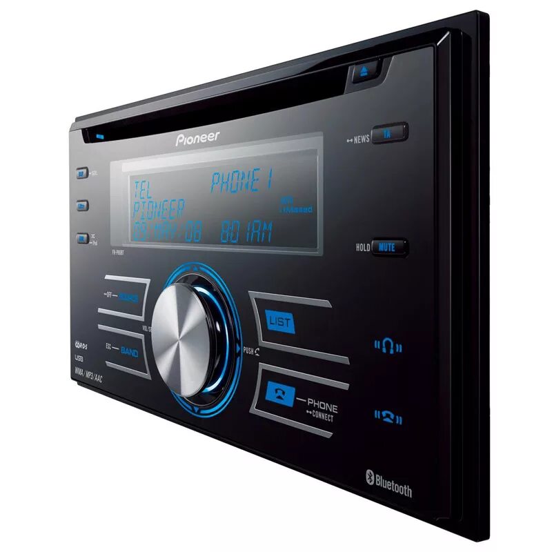 Купить магнитолу пионер 2. Pioneer FH-p80bt. Магнитола Пионер FH-p80bt. Магнитола Pioneer 2 din. Pioneer автомагнитола 2 din FH-p80.