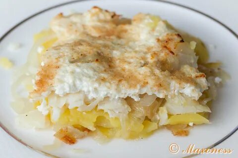 Треска с творожным сыром