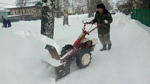 Снегоуборщик зубр