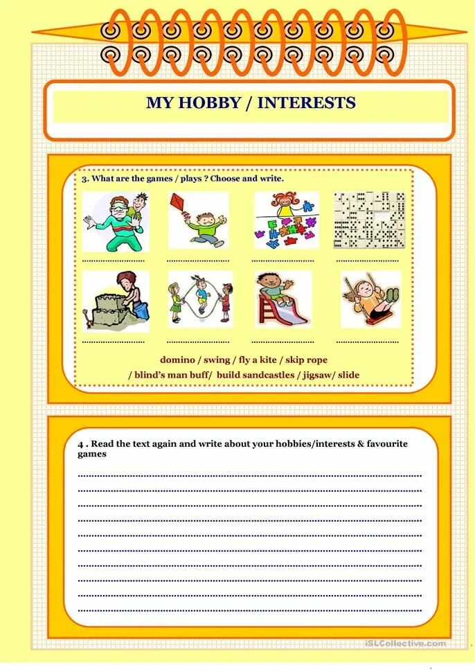 My Hobby Worksheets. Reading 7 класс Hobby Worksheet. Hobbies text for Kids. Hobbies and interests Worksheets.