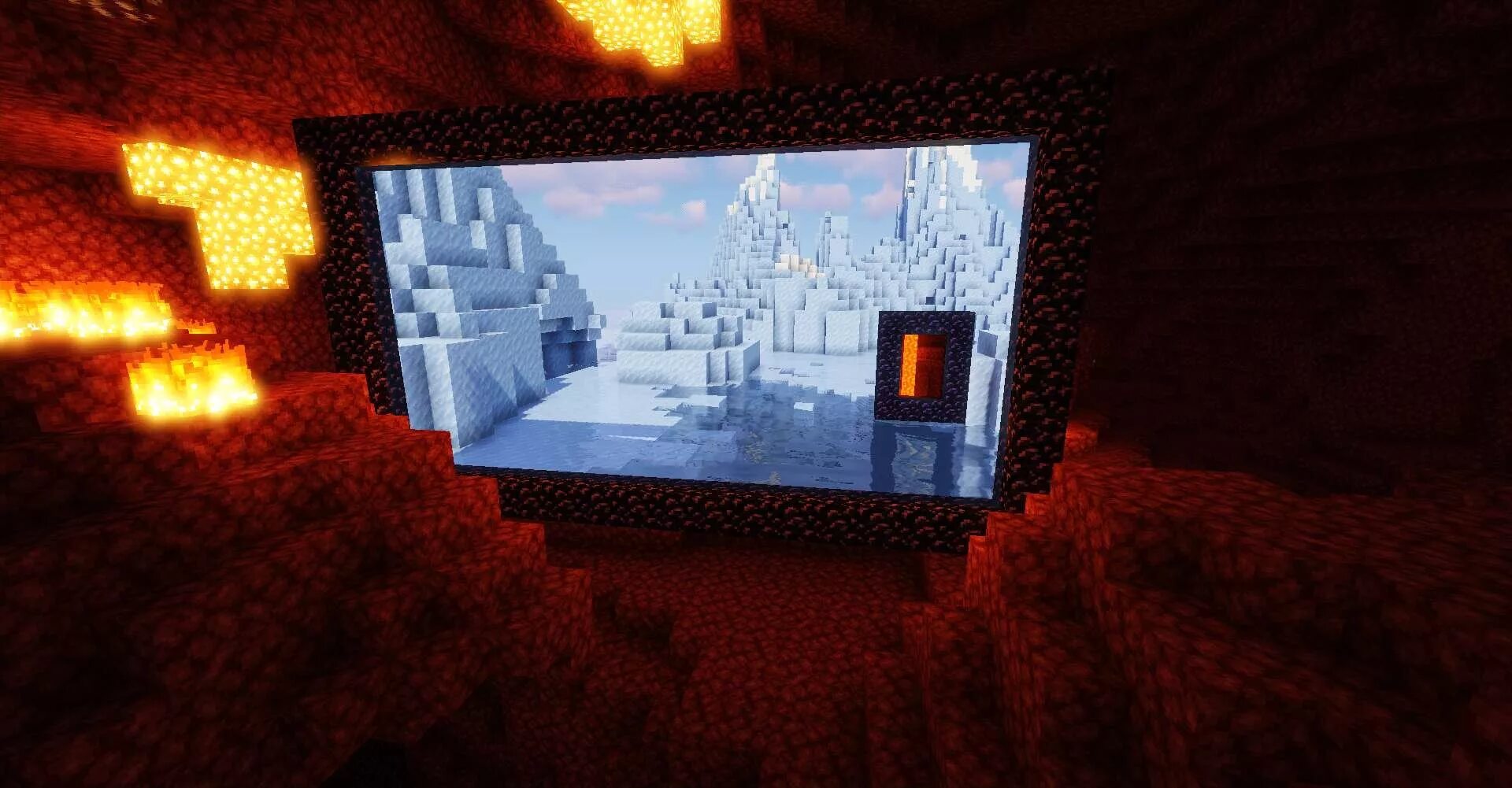 В майнкрафте в майнкрафте есть портал. Immersive portals - реалистичные порталы, зеркала [1.19.2]. портал майнкрафт 1.16.5. мод на майнкрафт immersive portal. immersive portals 1.18.2.