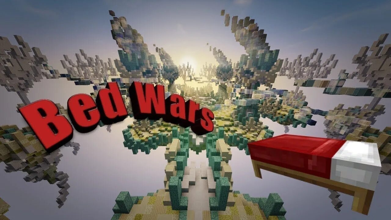 Майнкрафт бед ВАРС. Мини игра Bed Wars. Бед ВАРС 1. Minecraft сервер Bed Wars.