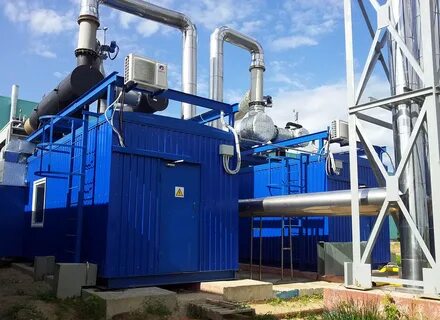 Тепловая электростанция на газе