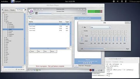 Media linux