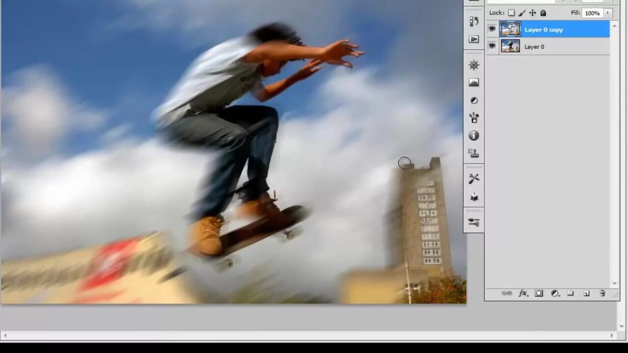 Как сделать motion blur