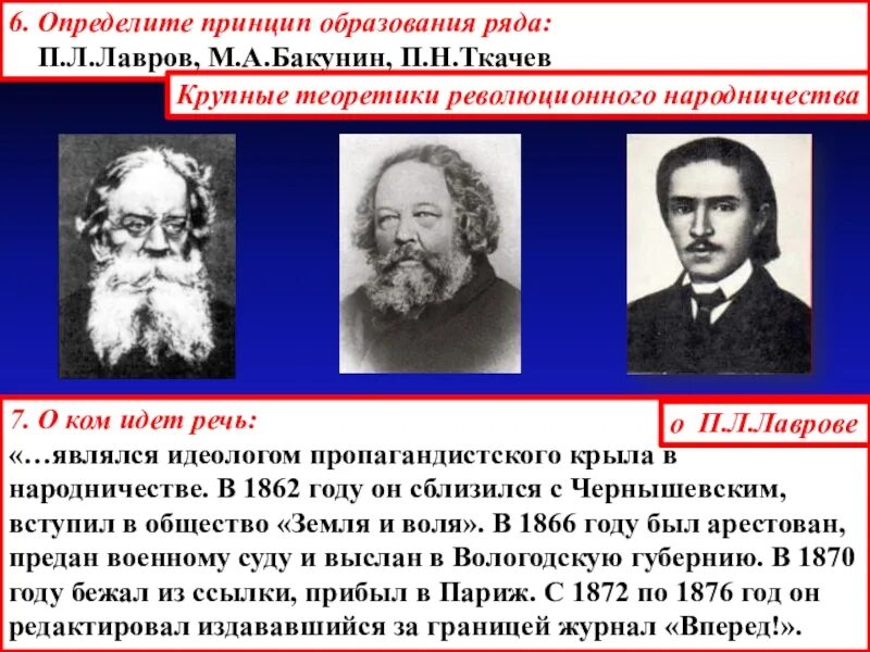 М а бакунин направление. Народники (м.а.Бакунин, п.л.Лавров, п.н.Ткачев). Бакунин Лавров Ткачев портреты. Бакунин Лавров Ткачев. Теоретики народничества м.а.Бакунин п.л.Лавров п.н.Ткачев.