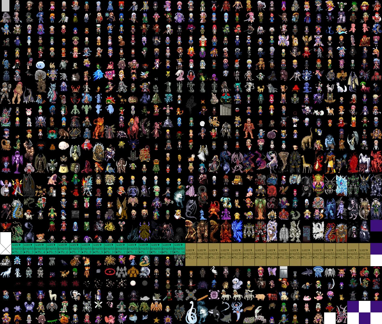 Elona ii vessel. Elona jrpg. spritelib.