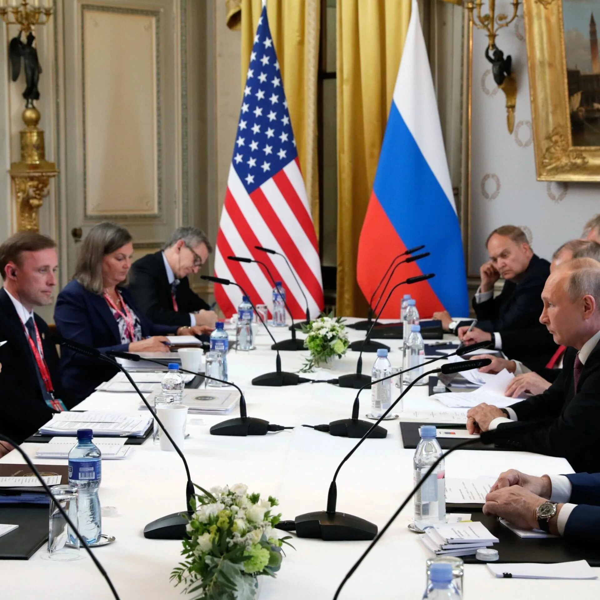 Саммит Россия - США В Женеве. Женева 16 июня. USA Russia meeting.