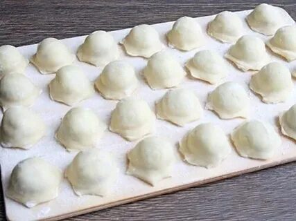 Лепка пельменей рецепт