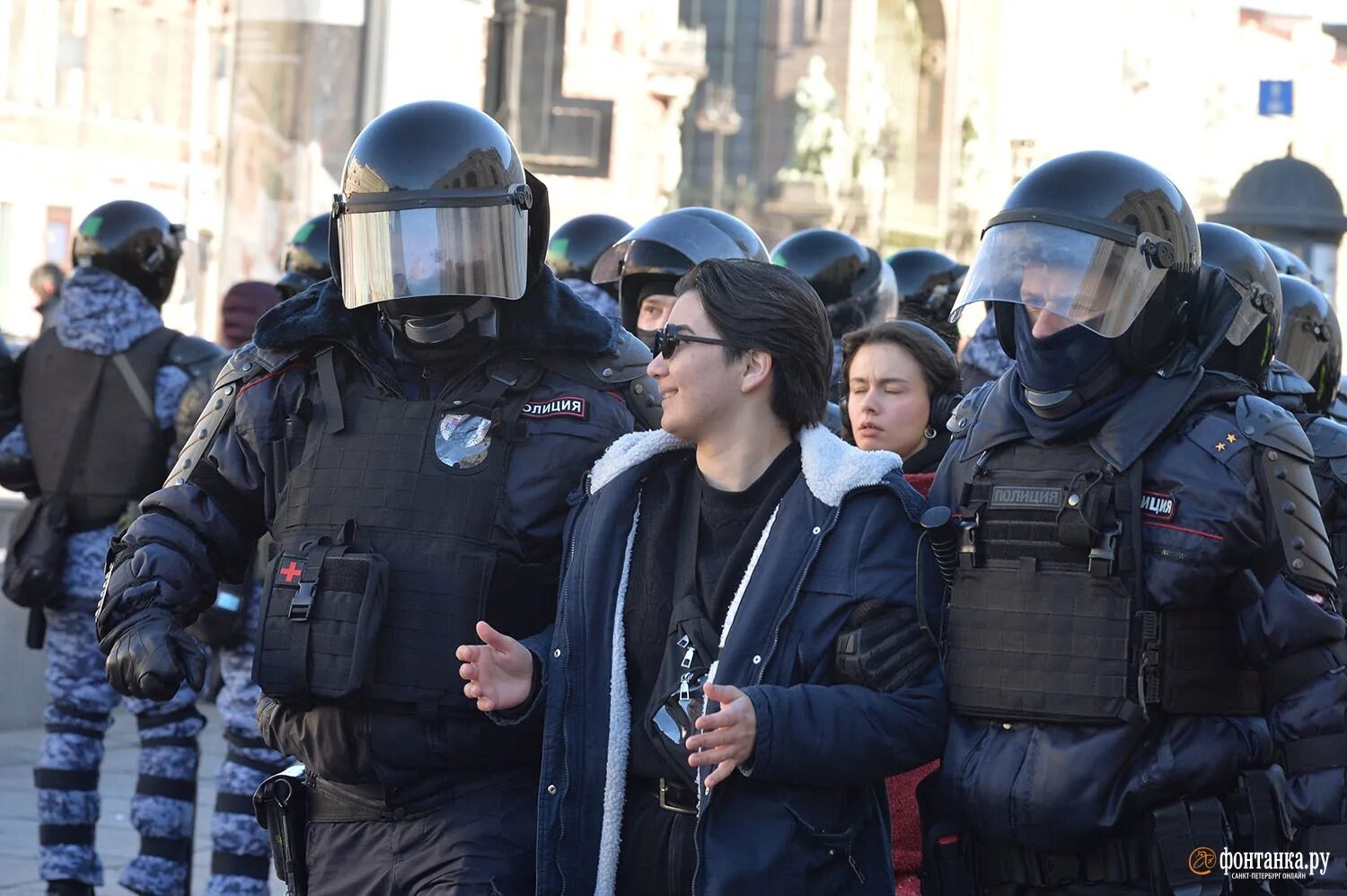 Задержания в Санкт Петербурге вчера. Группа задержания. Несогласованная акция в Санкт Петербурге. 6 фонтанка ру